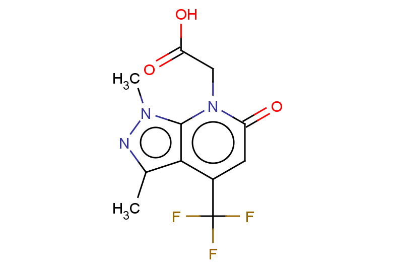 2-[1,3-dimethyl-6-oxo-4-(trifluoromethyl)-1H,6H,7H-pyrazolo[3,4-b]pyridin-7-yl]acetic acid