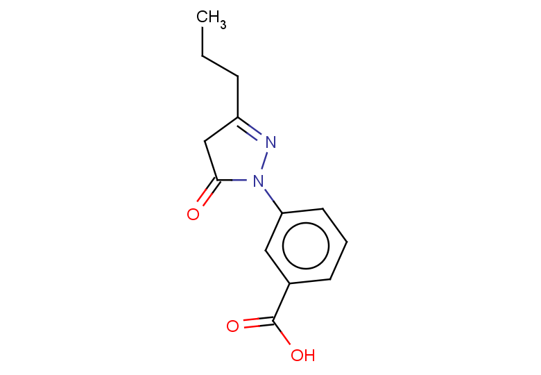 3-(5-oxo-3-propyl-4,5-dihydro-1H-pyrazol-1-yl)benzoic acid