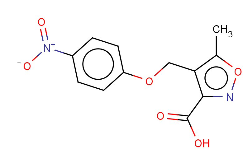 5-methyl-4-[(4-nitrophenoxy)methyl]-1,2-oxazole-3-carboxylic acid