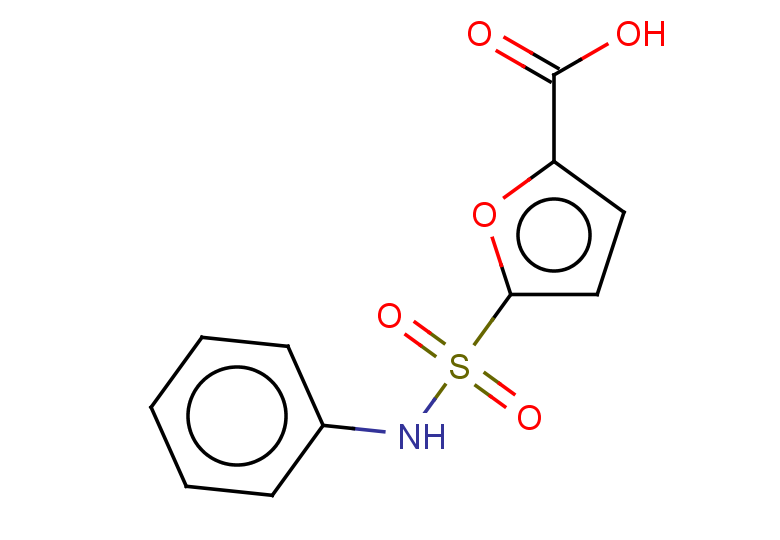 5-(phenylsulfamoyl)furan-2-carboxylic acid