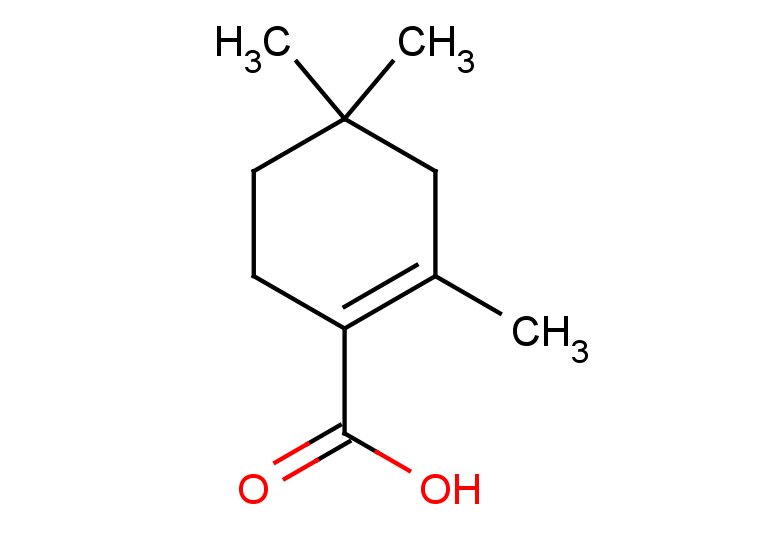 2,4,4-trimethylcyclohex-1-ene-1-carboxylic acid