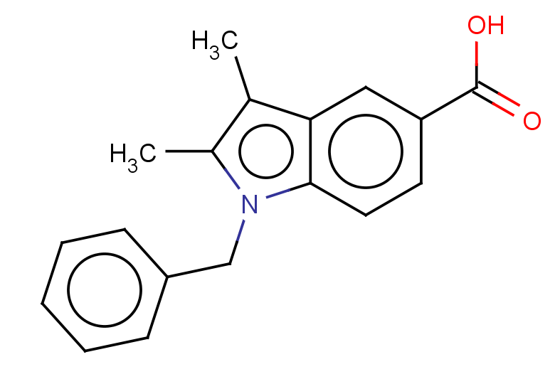 1-benzyl-2,3-dimethyl-1H-indole-5-carboxylic acid