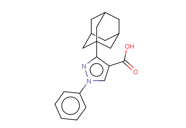 3-(adamantan-1-yl)-1-phenyl-1H-pyrazole-4-carboxylic acid
