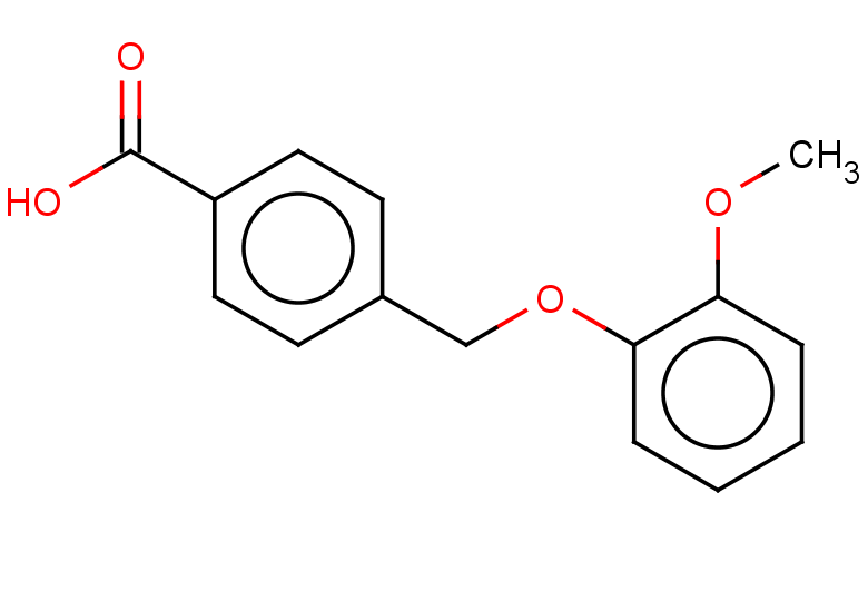 4-[(2-methoxyphenoxy)methyl]benzoic acid