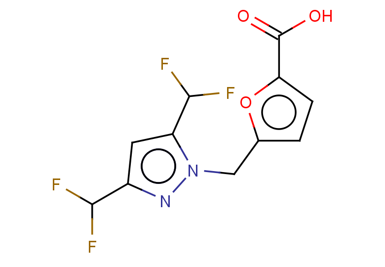 5-{[3,5-bis(difluoromethyl)-1H-pyrazol-1-yl]methyl}furan-2-carboxylic acid