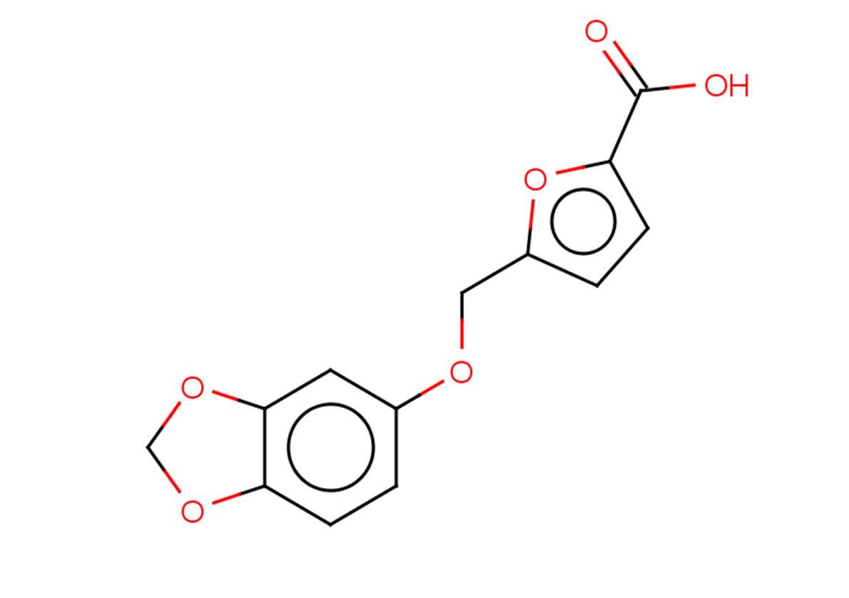 5-[(1,3-dioxaindan-5-yloxy)methyl]furan-2-carboxylic acid