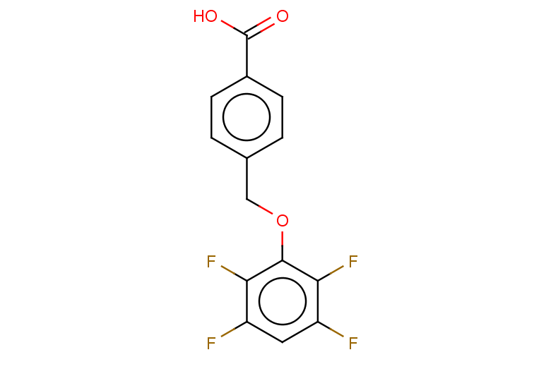 4-[(2,3,5,6-tetrafluorophenoxy)methyl]benzoic acid