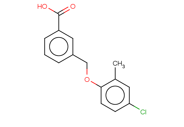 3-[(4-chloro-2-methylphenoxy)methyl]benzoic acid