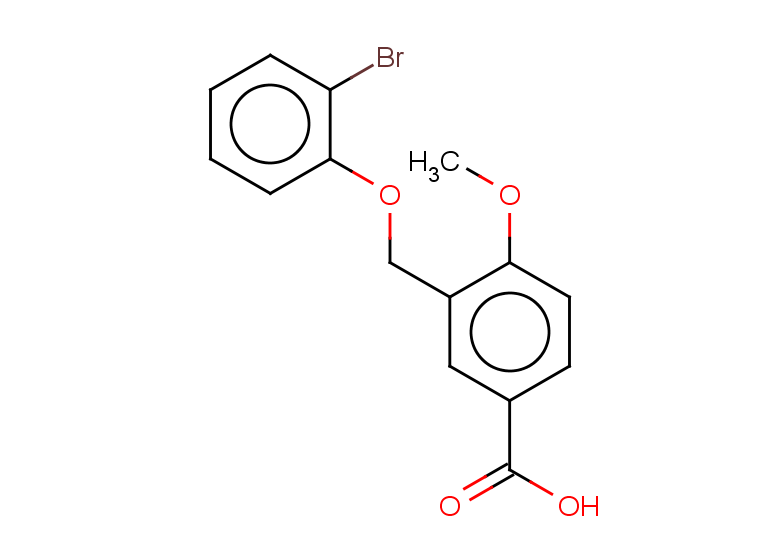 3-[(2-bromophenoxy)methyl]-4-methoxybenzoic acid