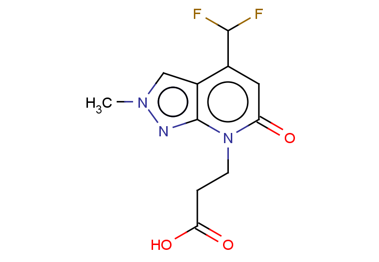 3-[4-(difluoromethyl)-2-methyl-6-oxo-2H,6H,7H-pyrazolo[3,4-b]pyridin-7-yl]propanoic acid