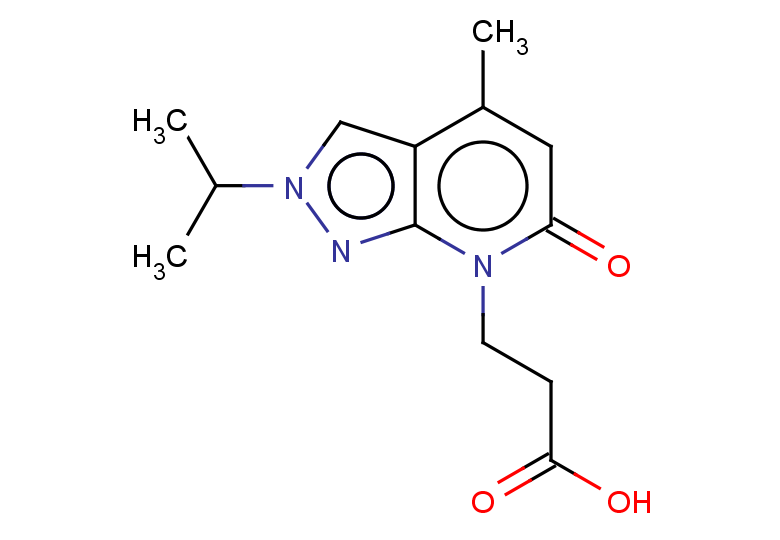 3-[4-methyl-6-oxo-2-(propan-2-yl)-2H,6H,7H-pyrazolo[3,4-b]pyridin-7-yl]propanoic acid
