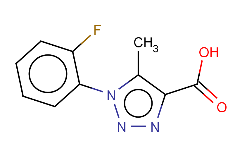 1-(2-fluorophenyl)-5-methyl-1H-1,2,3-triazole-4-carboxylic acid