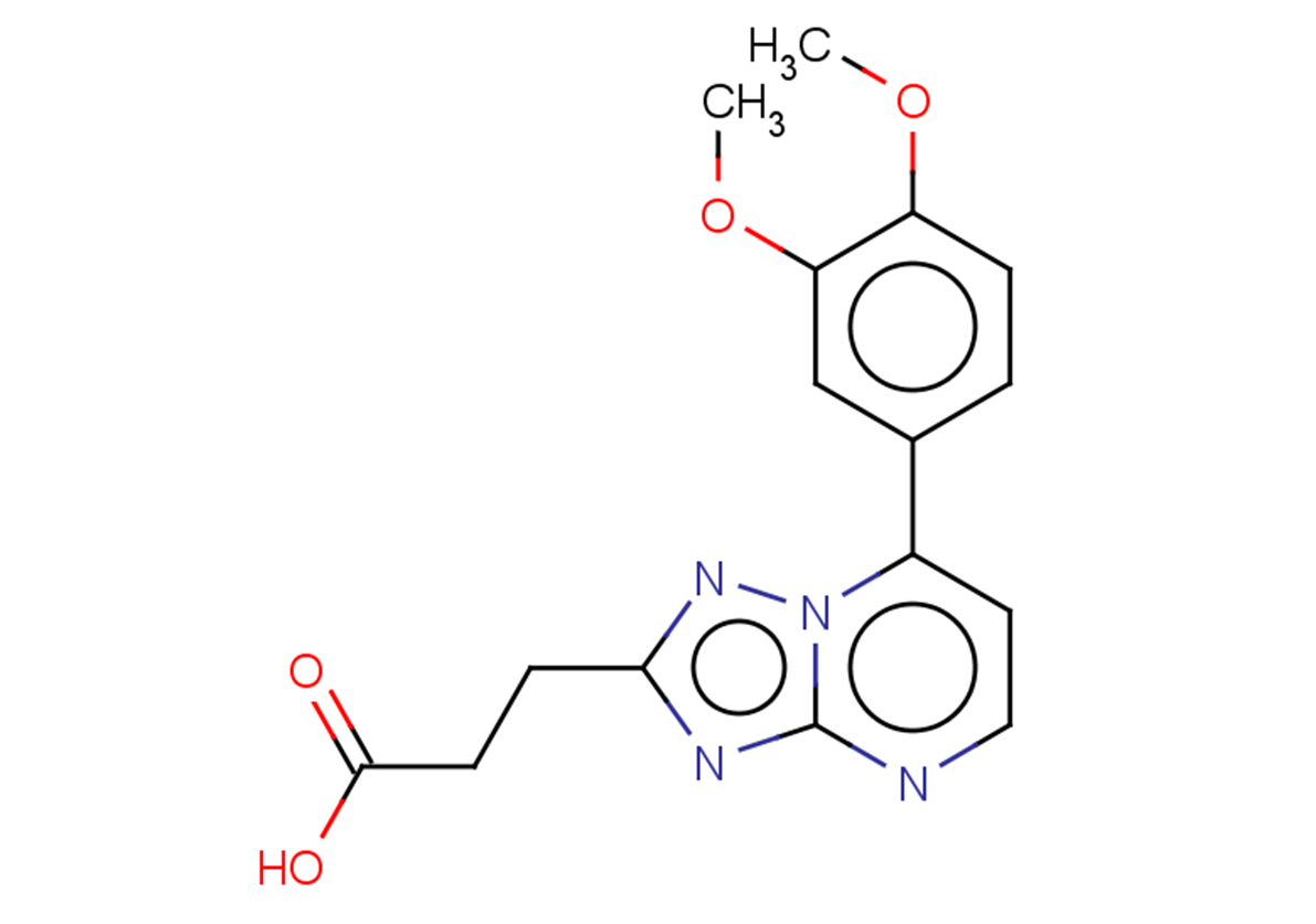 3-[7-(3,4-dimethoxyphenyl)-[1,2,4]triazolo[1,5-a]pyrimidin-2-yl]propanoic acid