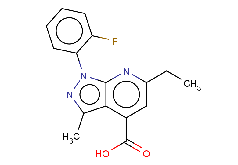6-ethyl-1-(2-fluorophenyl)-3-methyl-1H-pyrazolo[3,4-b]pyridine-4-carboxylic acid