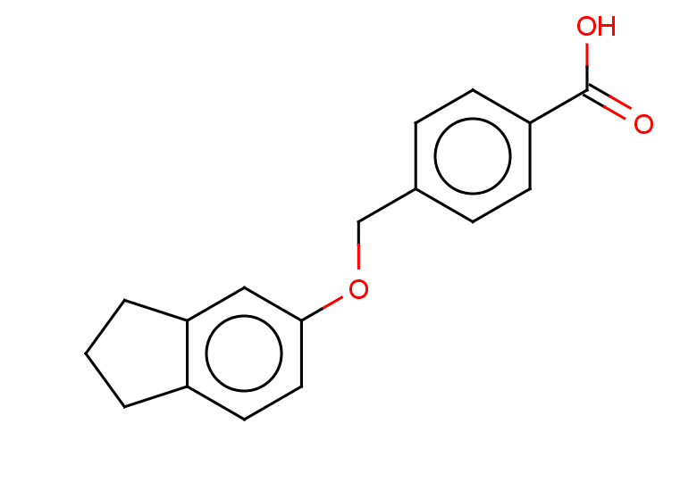 4-[(2,3-dihydro-1H-inden-5-yloxy)methyl]benzoic acid
