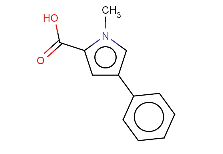 1-methyl-4-phenyl-1H-pyrrole-2-carboxylic acid
