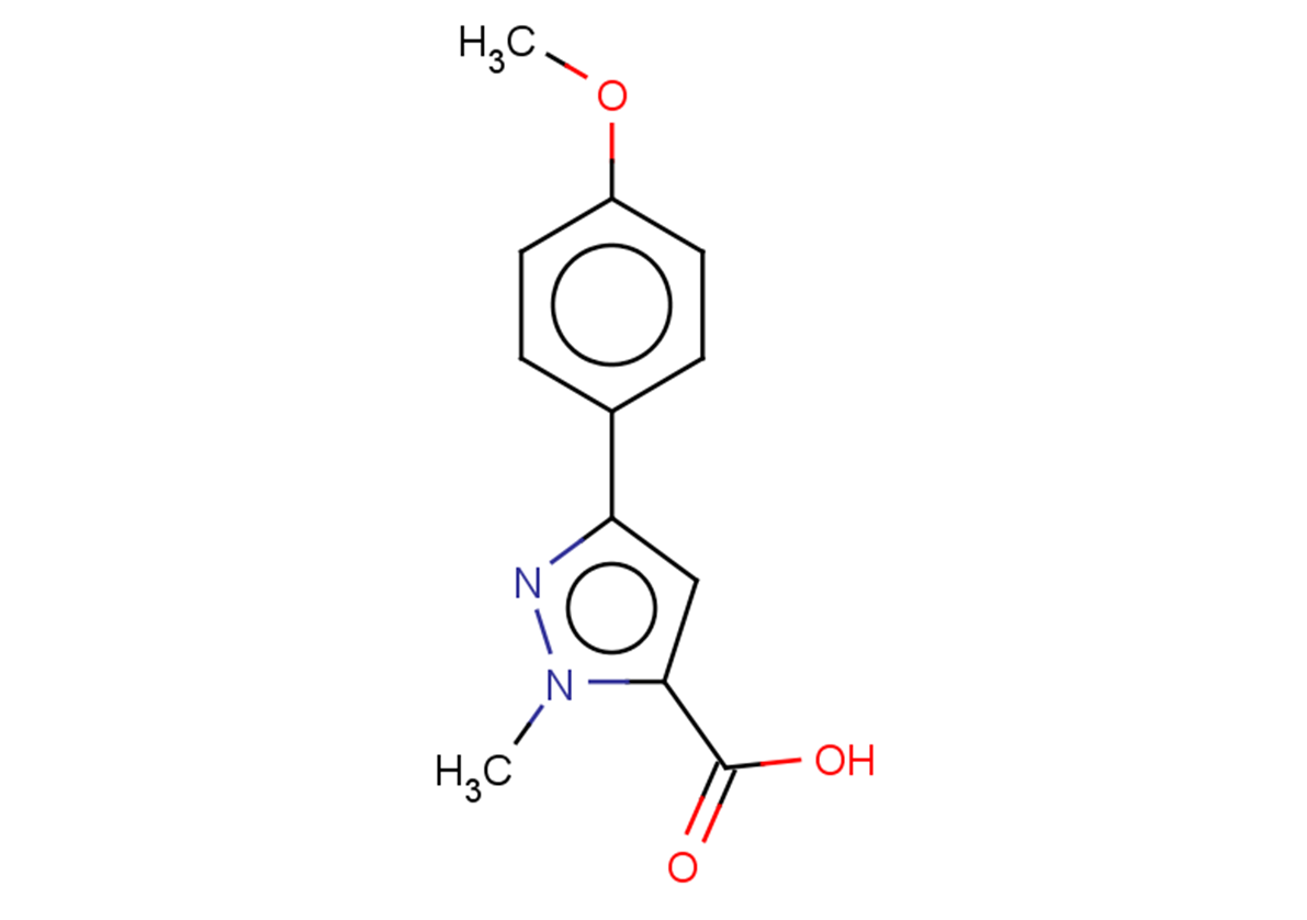 3-(4-methoxyphenyl)-1-methyl-1H-pyrazole-5-carboxylic acid