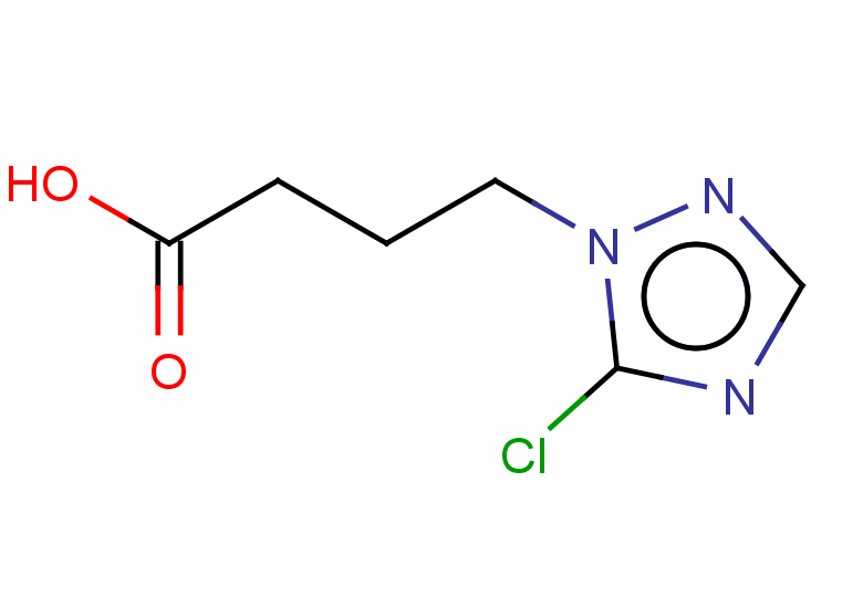 4-(5-chloro-1H-1,2,4-triazol-1-yl)butanoic acid