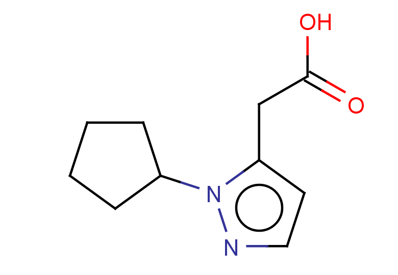 2-(1-cyclopentyl-1H-pyrazol-5-yl)acetic acid