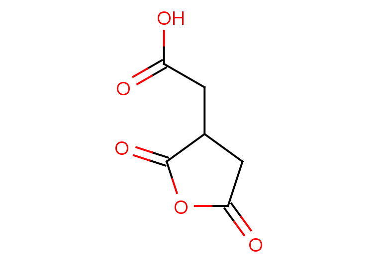2-(2,5-dioxooxolan-3-yl)acetic acid