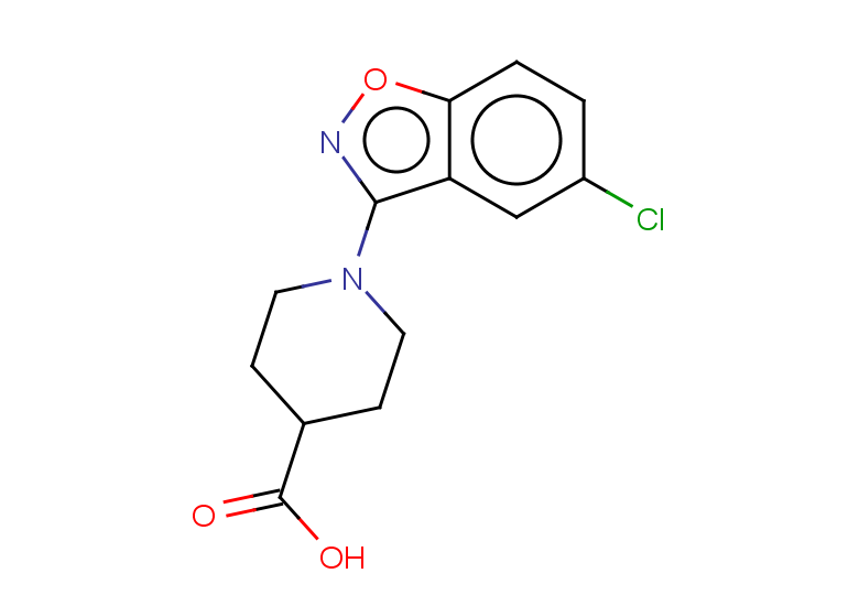 1-(5-chloro-1,2-benzoxazol-3-yl)piperidine-4-carboxylic acid