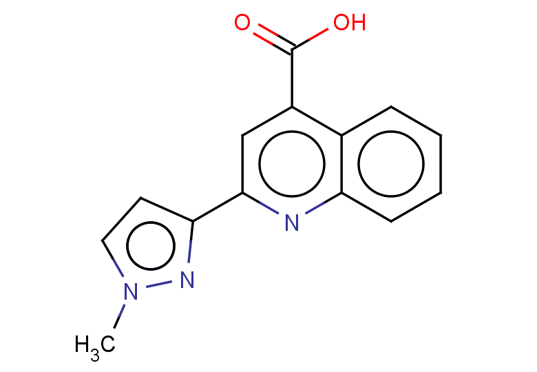 2-(1-methyl-1H-pyrazol-3-yl)quinoline-4-carboxylic acid
