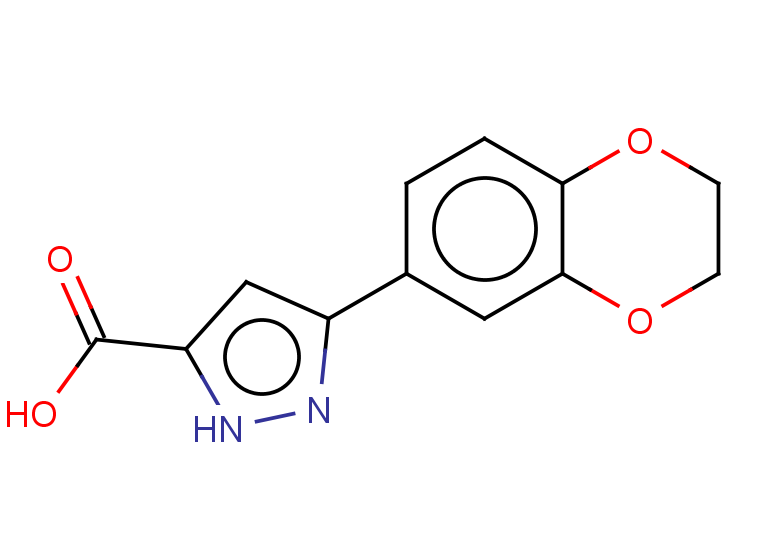 3-(2,3-dihydro-1,4-benzodioxin-6-yl)-1H-pyrazole-5-carboxylic acid
