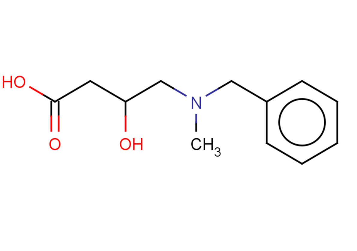 4-[benzyl(methyl)amino]-3-hydroxybutanoic acid