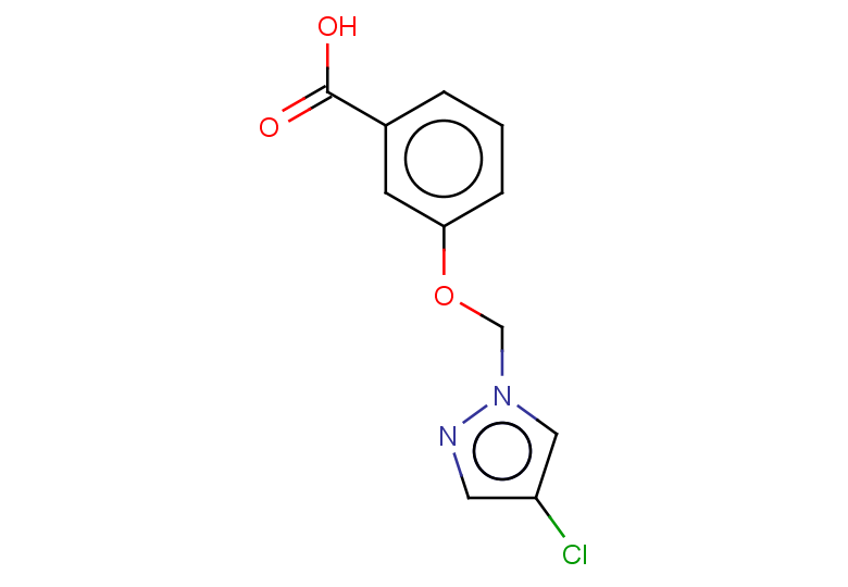 3-[(4-chloro-1H-pyrazol-1-yl)methoxy]benzoic acid