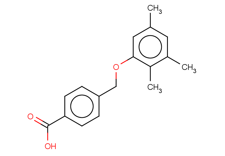 4-[(2,3,5-trimethylphenoxy)methyl]benzoic acid