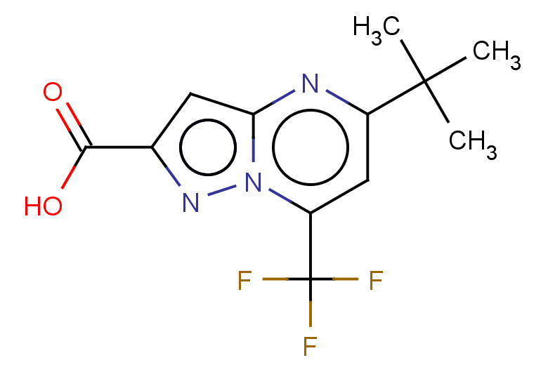 5-tert-butyl-7-(trifluoromethyl)pyrazolo[1,5-a]pyrimidine-2-carboxylic acid