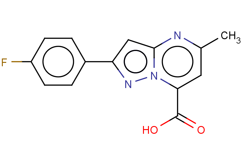 2-(4-fluorophenyl)-5-methylpyrazolo[1,5-a]pyrimidine-7-carboxylic acid