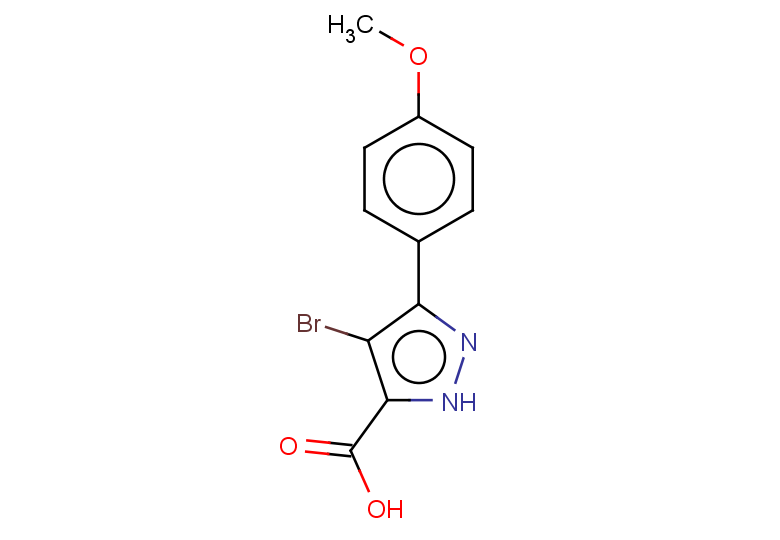 4-BROMO-3-(4-METHOXYPHENYL)-1H-PYRAZOLE-5-CARBOXYLIC ACID