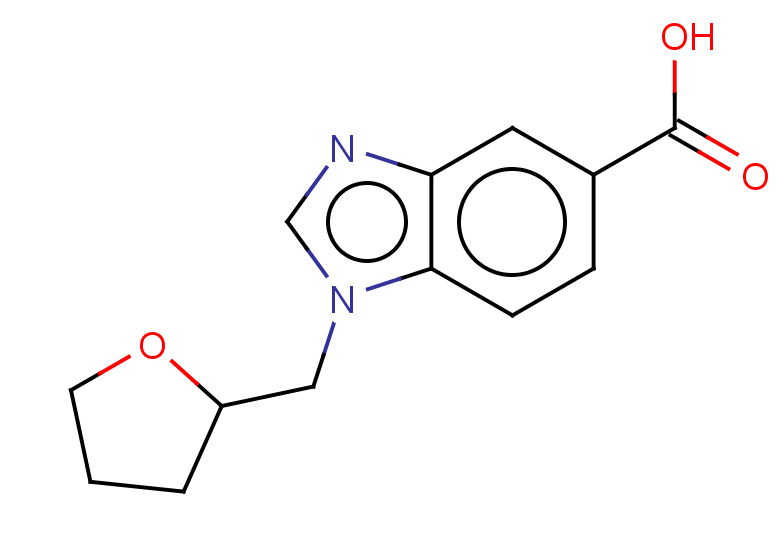 1-(OXOLAN-2-YLMETHYL)-1H-1,3-BENZODIAZOLE-5-CARBOXYLIC ACID