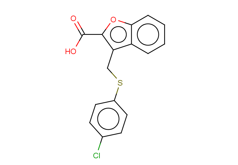 3-{[(4-chlorophenyl)sulfanyl]methyl}-1-benzofuran-2-carboxylic acid