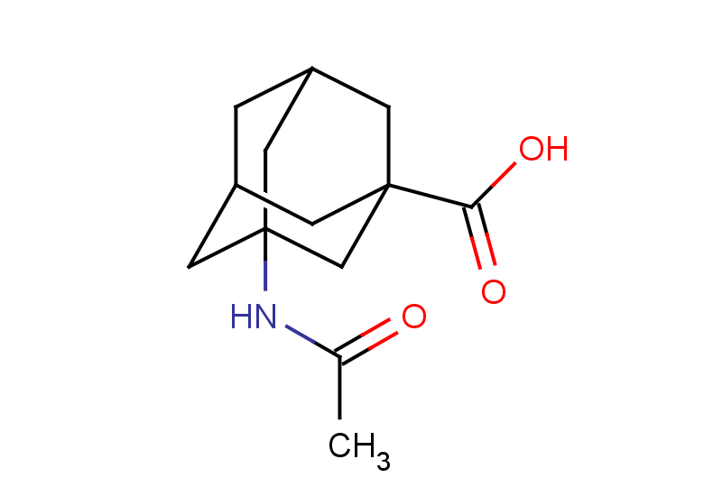3-acetamidoadamantane-1-carboxylic acid