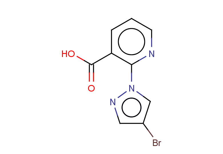 2-(4-bromo-1H-pyrazol-1-yl)pyridine-3-carboxylic acid