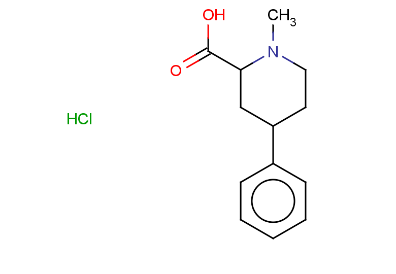 1-methyl-4-phenylpiperidine-2-carboxylic acid hydrochloride