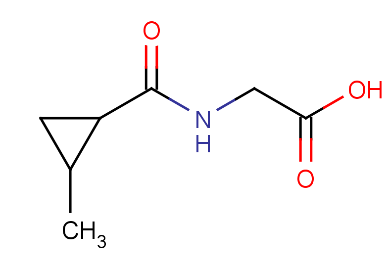 2-[(2-methylcyclopropyl)formamido]acetic acid, Mixture of diastereomers