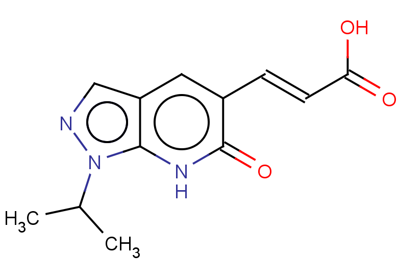 (2E)-3-[6-oxo-1-(propan-2-yl)-1H,6H,7H-pyrazolo[3,4-b]pyridin-5-yl]prop-2-enoic acid