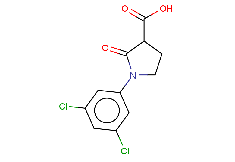 1-(3,5-dichlorophenyl)-2-oxopyrrolidine-3-carboxylic acid
