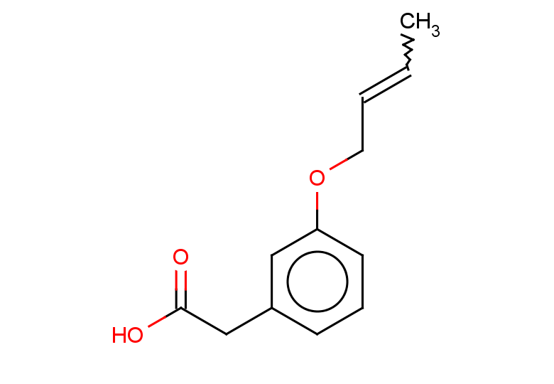 2-[3-(but-2-en-1-yloxy)phenyl]acetic acid