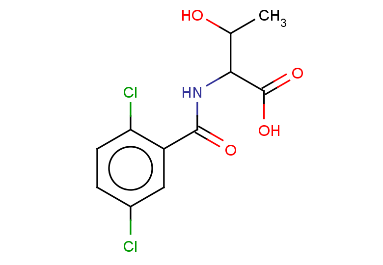 2-[(2,5-dichlorophenyl)formamido]-3-hydroxybutanoic acid