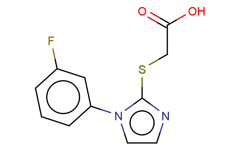 2-{[1-(3-fluorophenyl)-1H-imidazol-2-yl]sulfanyl}acetic acid