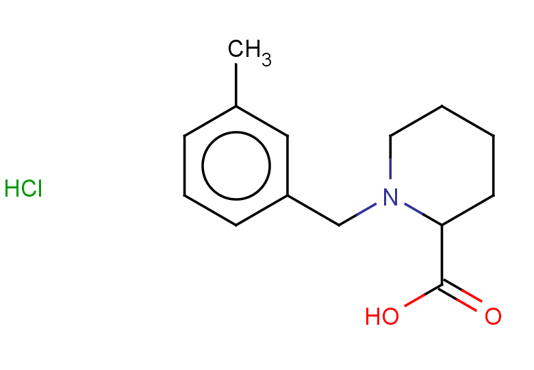 1-[(3-methylphenyl)methyl]piperidine-2-carboxylic acid hydrochloride