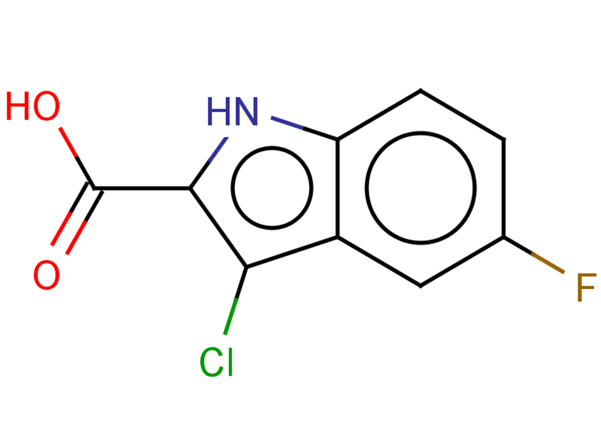 3-chloro-5-fluoro-1H-indole-2-carboxylic acid