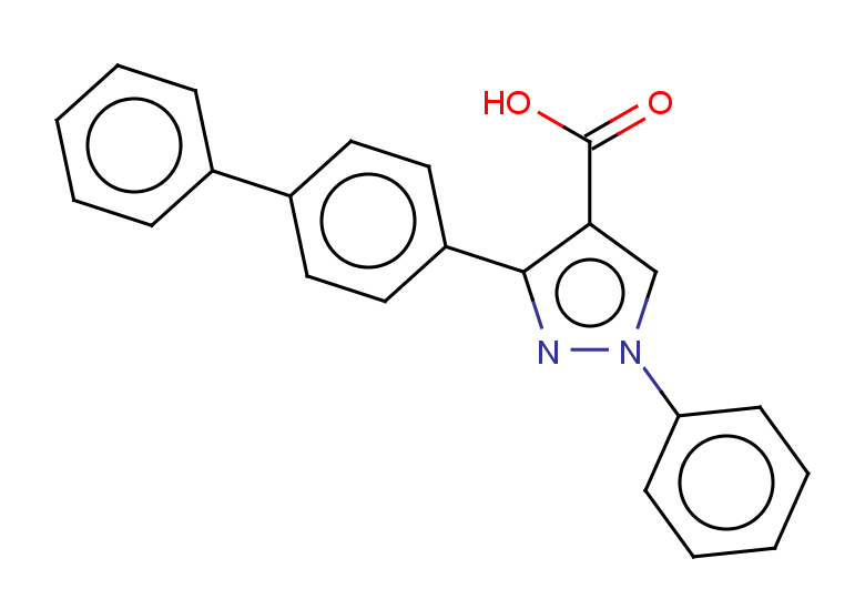 1-phenyl-3-(4-phenylphenyl)-1H-pyrazole-4-carboxylic acid