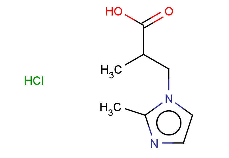 2-methyl-3-(2-methyl-1H-imidazol-1-yl)propanoic acid hydrochloride