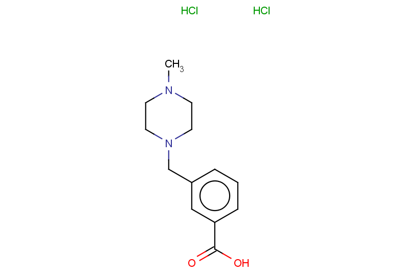 3-[(4-methylpiperazin-1-yl)methyl]benzoic acid dihydrochloride