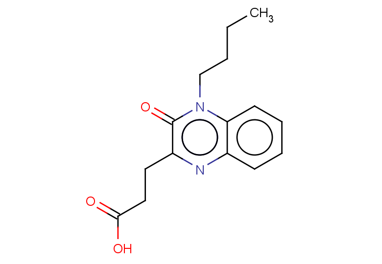 3-(4-butyl-3-oxo-3,4-dihydroquinoxalin-2-yl)propanoic acid